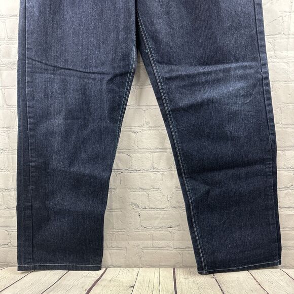 Jinzu Jeans Dark Wash 36x32‎ (Inseam Measures 31) - Picture 4 of 14